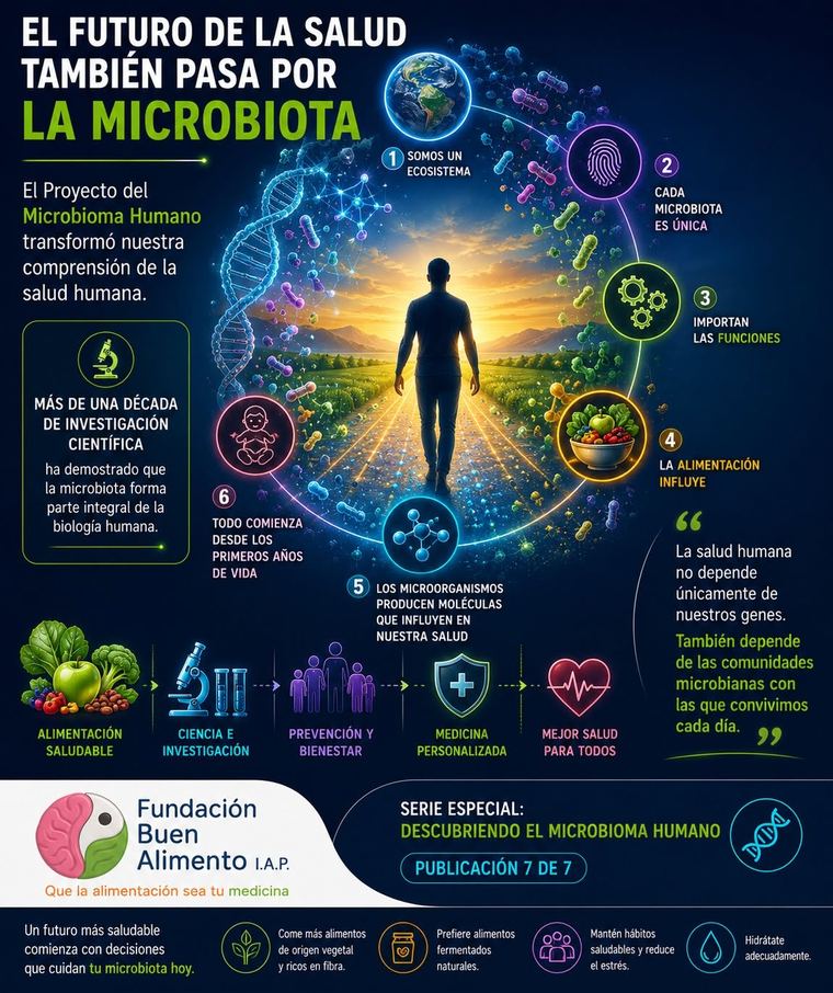 Infografía: El futuro de la salud también pasa por la microbiota